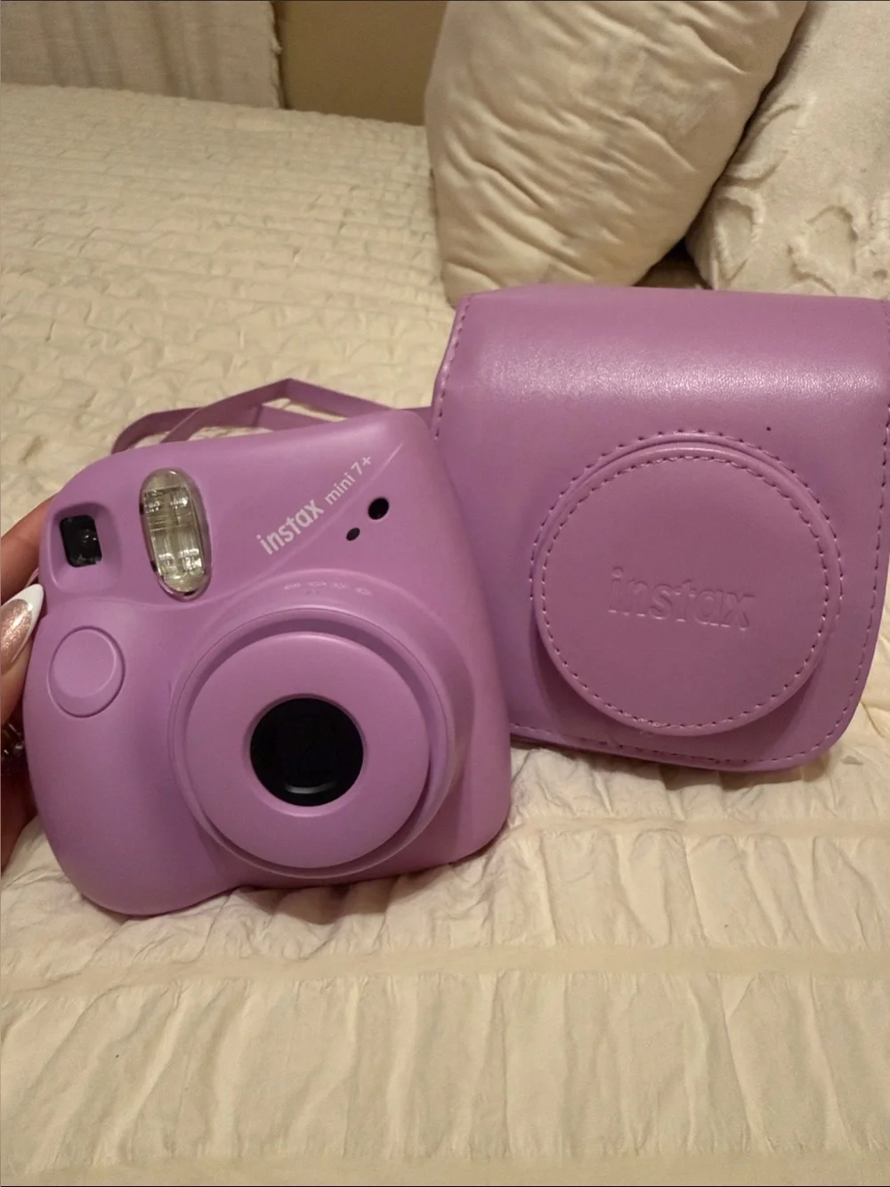 Fujifilm Instax Mini 7+ Instant Camera - Purple